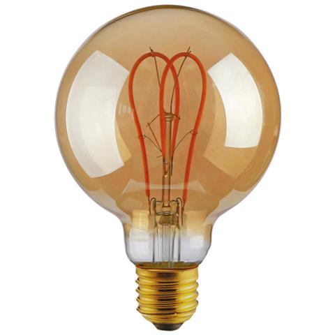 Lampadina G125 Vintage Led A Filamenti Curvi - Foto 1