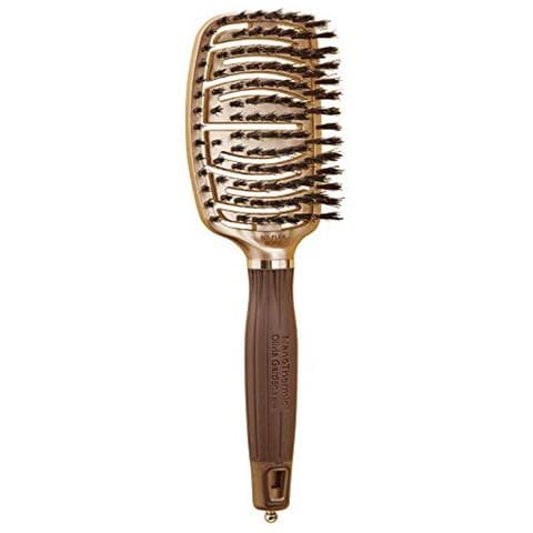 Ceramica Nanotermica + Ion Flex Spazzola Per Capelli Ventilata E Avvolgente Per Il Cuoio Capelluto Nt-flexbr (cinghiale) - Foto 2