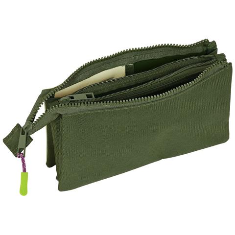 Portaoggetti Triplo Bright Khaki Verde 22 X 12 X 3 Cm - Foto 2