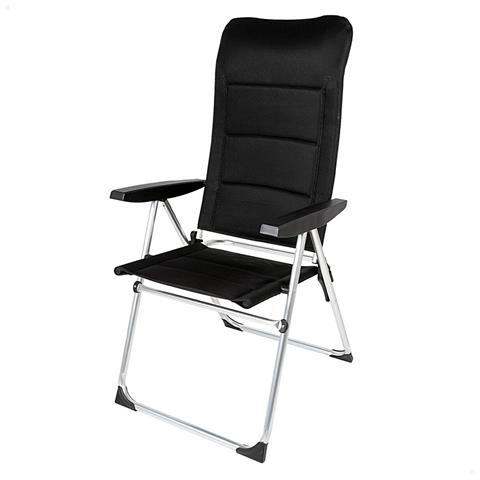 Sedia Da Spiaggia Deluxe Pieghevole Nero 49 X 123 X 67 Cm (2 Unità) - Foto 7