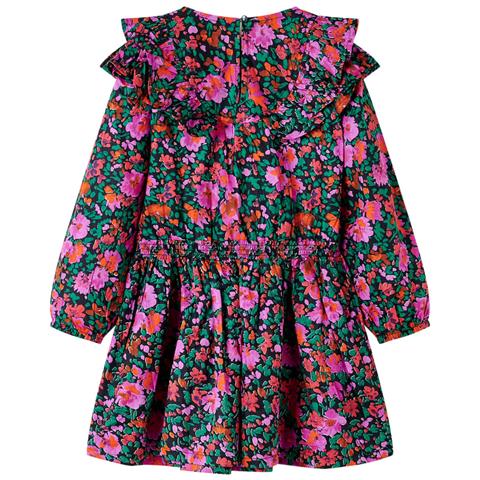 Abito Da Bambina A Maniche Lunghe Fucsia 140 - Foto 2