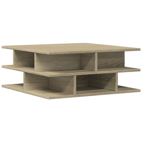 Tavolino Da Salotto Rovere Sonoma 70x70x29 Cm Legno Multistrato - Foto 2