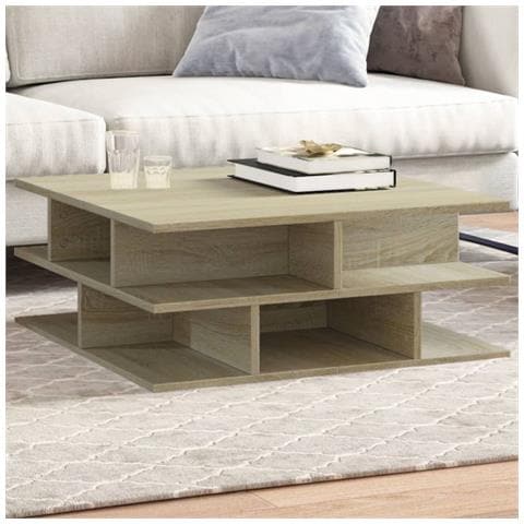 Tavolino Da Salotto Rovere Sonoma 70x70x29 Cm Legno Multistrato - Foto 1
