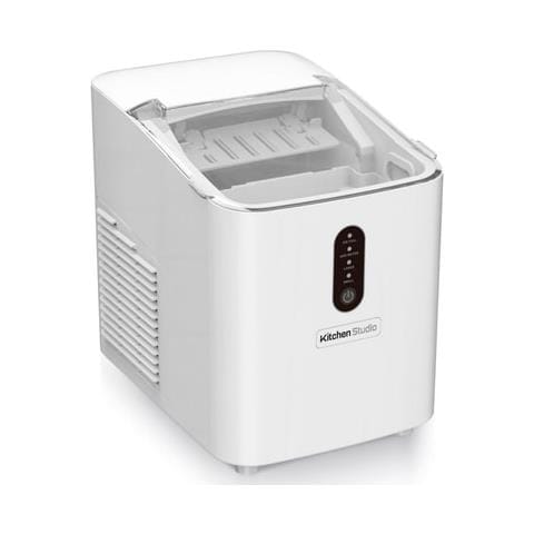 ICE-8W macchina per cubetti di ghiaccio Macchina per la produzione di cubetti di ghiaccio integrata /indipendente 12 kg / 24h 120 W Bianco - Foto 2