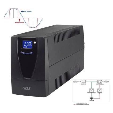 Gruppo di Continuità Ups serie Server 2,5 kva Adj Pro Line Interactive - Foto 1