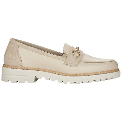 Offwhite Casual Closed Shoes Scarpe Basse Pelle Scarpe Donna Beige Eu 37, 54862-80 - Foto 1