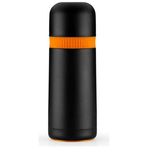 Termus per Liquidi A198106 da 1 Litro in Acciaio Inox Colore Nero / Arancione - Foto 1
