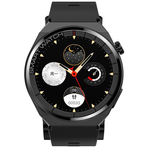 Smartwatch, Elettrocardiogramma Ecg, Pressione Sanguigna, Frequenza Cardiaca, Ossigeno Nel Sangue Black - Foto 4