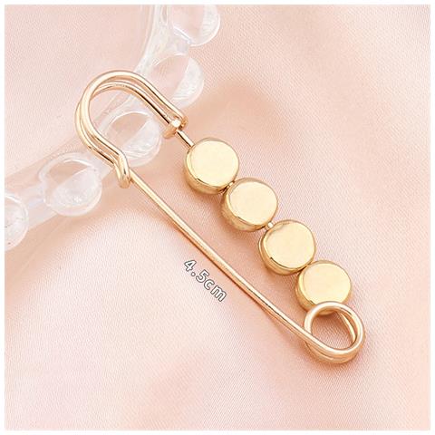 Spille Per Cintura Dorate (confezione Da 5) - Bottoni Per Jeans Regolabili   Cerchio - Foto 2