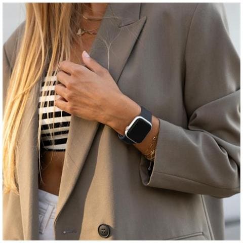 Vonmhlen Classic Band 2 Cinghia Blu Marino Silicone - Foto 3