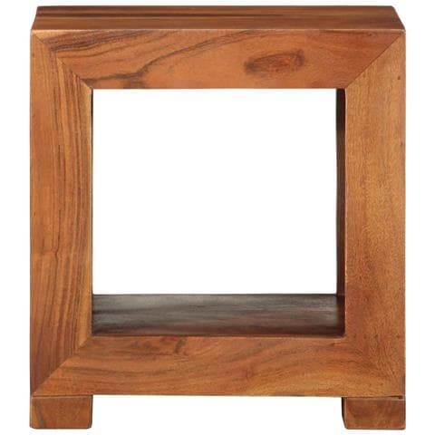 Tavolino 37x29x40 Cm In Legno Massello Di Acacia - Foto 2