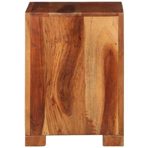 Tavolino 37x29x40 Cm In Legno Massello Di Acacia - Foto 3