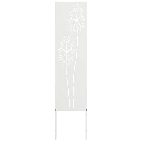 Pannello Decorativo da Giardino Altro Bianco 32 x 140 cm - Foto 1
