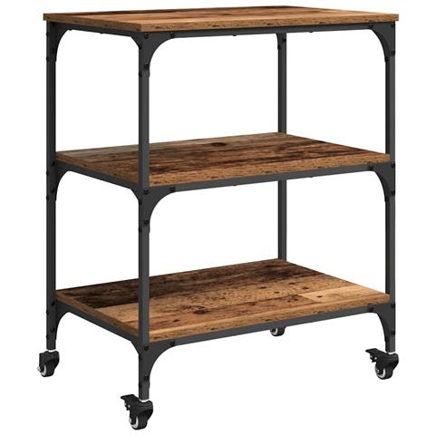 Carrello da Cucina Legno vecchio 60 x 41 x 76 cm - Foto 1