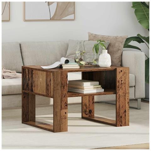 Tavolino da salotto Legno vecchio 66 x 53 x 45 cm - Foto 2