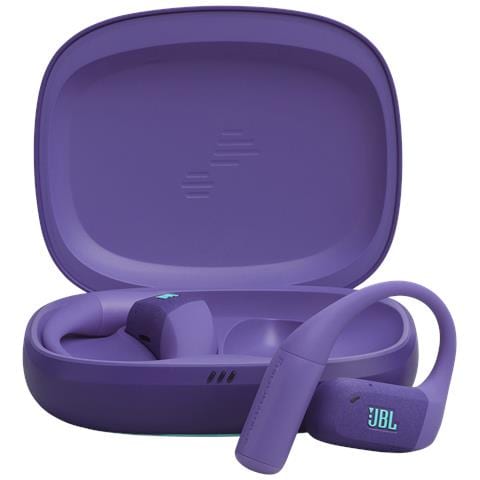 Endurance Zone Cuffie Sportive Open-Ear True Wireless con Archetto Ergonomico, colore Viola - Foto 1