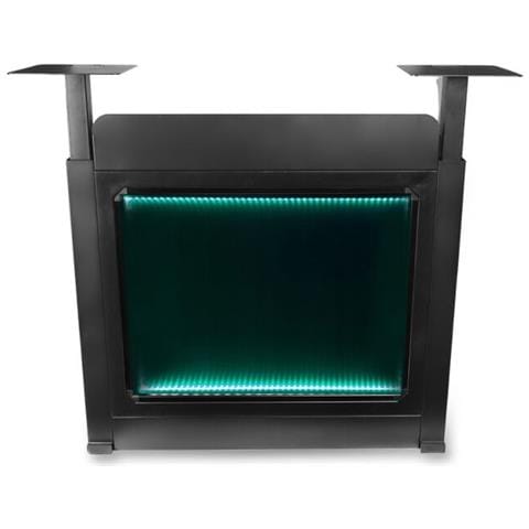 Dj Booth Bk - Postazione Dj Con Pannello Led Rgb Retroilluminato (nero) - Foto 1