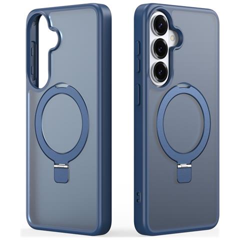 Cover per Galaxy S26 - TPU+PC, Blu Oscuro, Con Soporte - Foto 2