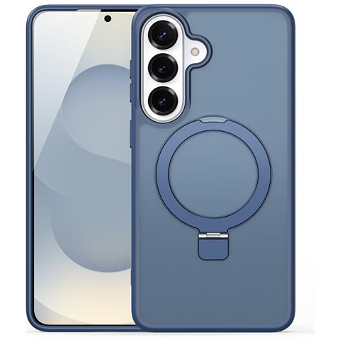 Cover per Galaxy S26 - TPU+PC, Blu Oscuro, Con Soporte - Foto 1