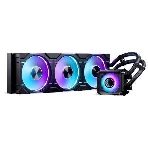 PH-GO360D30 DBK02 sistema di raffreddamento per computer Processore Raffreddatore di liquidi tutto in uno 12 cm Nero 1 pz - Foto 1