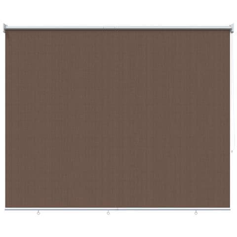 Tenda a Rullo Esterno Blocco UV 90% Tortora 140 x 140 cm HDPE - Foto 1