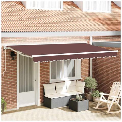 Struttura della tenda Marrone 400 x 200 cm - Foto 2