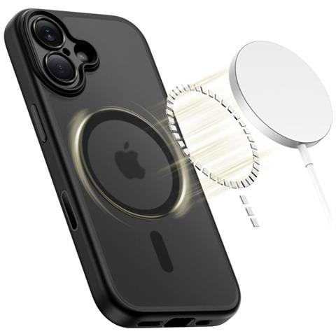 Custodia Iphone 17 Con Magsafe Nera Opaca - Foto 2