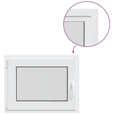 Finestra per Soffitta RISOR 50 x 55 cm PVC e Vetro - Foto 1