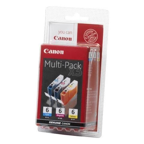 BCI-6C / M / Y Cartuccia Ink Originale Ciano Magenta Gialla BJC-8200/8200PHOTO Capacità 280 Pagine - Foto 6