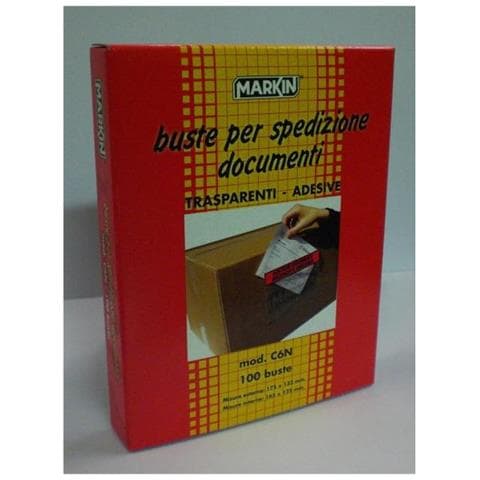 Busta Adesiva Bianco Plastica 12.2 x 16.5 cm 335C6N - Foto 1