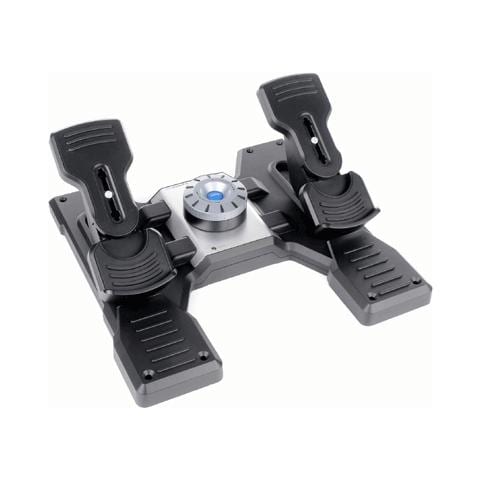 Flight Rudder Pedals - Pedali - cablato - per PC - Foto 1