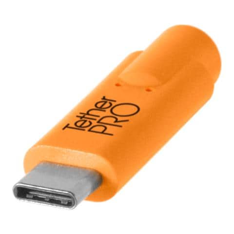 USB-C a 3.0 Micro- B Right Angle 4,60m orange - Foto 2
