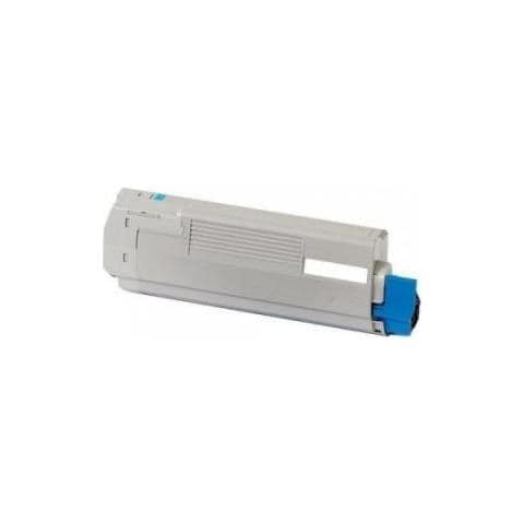 TONER COMPATIBILE -  Per Oki C5850 43865723 Ciano 6000pag. - Foto 1