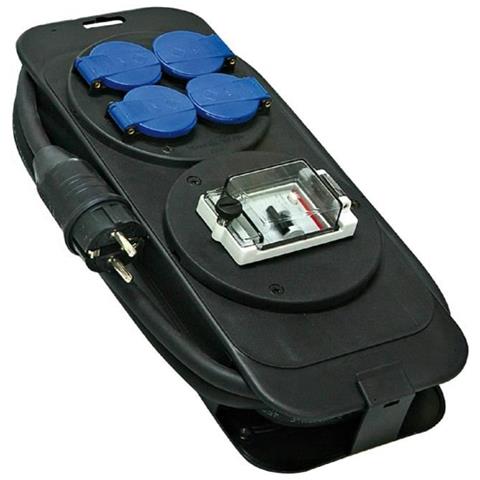 1152301 - Console Multipresa Con Protezione Differenziale 30 Ma Ip44 + 4 Prese Con Aletta 2p+t 16 A / 230 V 5 M H07rn-f 3g2,5 - Foto 2