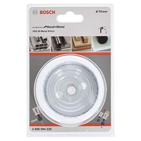 2608594229 Sega A Tazza For Wood & Metal, Legno E Metallo, Accessorio Per Foratrice, Ø 70 Mm - Foto 1