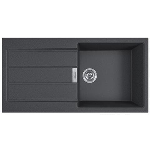 Lavello Da Incasso Manuale In Carbonio 60cm Con Sifone - 842143 - Foto 1