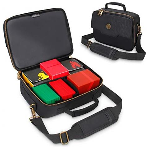 Mtg Custodia Per Carte - Custodia Per Porta Carte Compatibile Con Carte Magic Mtg, Giochi Di Carte, Carte Contro Lumanita - Anelli Per Matita, Tasca Per Dadi E Gettoni - Foto 1