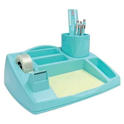 Organizer Scrivania 4121pbl Keepcolour Oliver Azzurro Pastello - Foto 1