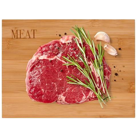 Set 3 Taglieri In Legno Bambù Tre Dimensioni Tagliere Da Cucina Rettangolare - Foto 2