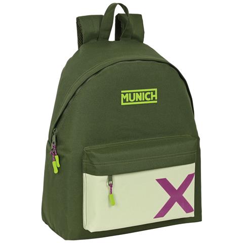 Zaino Scuola Bright Khaki Verde 33 X 42 X 15 Cm - Foto 1