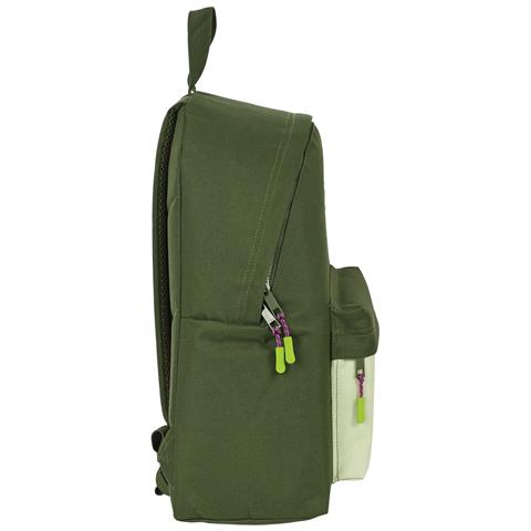 Zaino Scuola Bright Khaki Verde 33 X 42 X 15 Cm - Foto 3