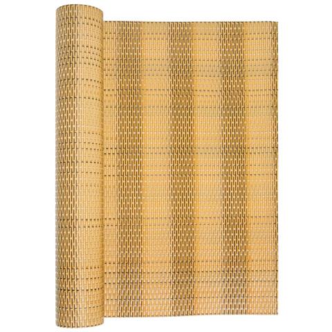 Paravento Da Balcone Marrone Chiaro 300x100 Cm In Polyrattan - Foto 8