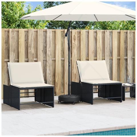 Base per Ombrellone con Ruote per Pali Ø38/48 mm 27 kg Rotonda - Foto 3