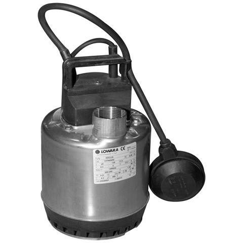 Elettropompa Pompa Per Acque Sporche 0,75 Hp Sommergibile Portatile E Automatica In Acciaio Inox Doc3 - Foto 1
