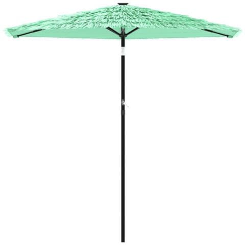 Ombrellone Da Giardino Con Palo In Acciaio Verde 268x268x226 Cm - Foto 3