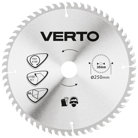 Lama Per Sega, Widia, 250 X 30 Mm, 100 Denti, Per Alluminio - Foto 1