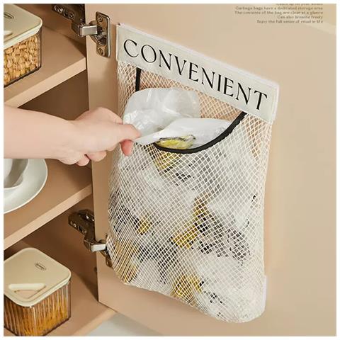 Borsa Portaoggetti Da Cucina In Rete Sospesa - Foto 3