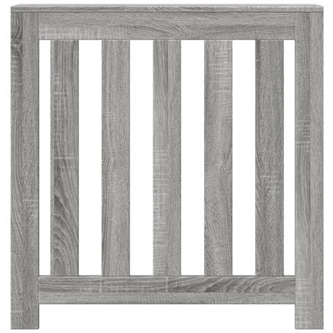 Copertura Termosifone Grigio Sonoma 78x20x82 Legno Multistrato - Foto 3