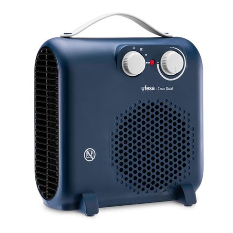 Riscaldamento Crux Dual 2 in1 con 3 Livelli di Energia Potenza 2000 W Colore Blu - Foto 1