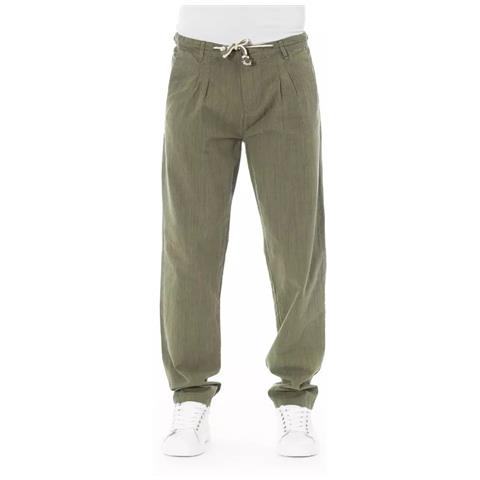 Jeans E Pantaloni In Cotone Militare - W50 - Foto 1